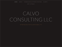 Tablet Screenshot of calvoconsulting.com
